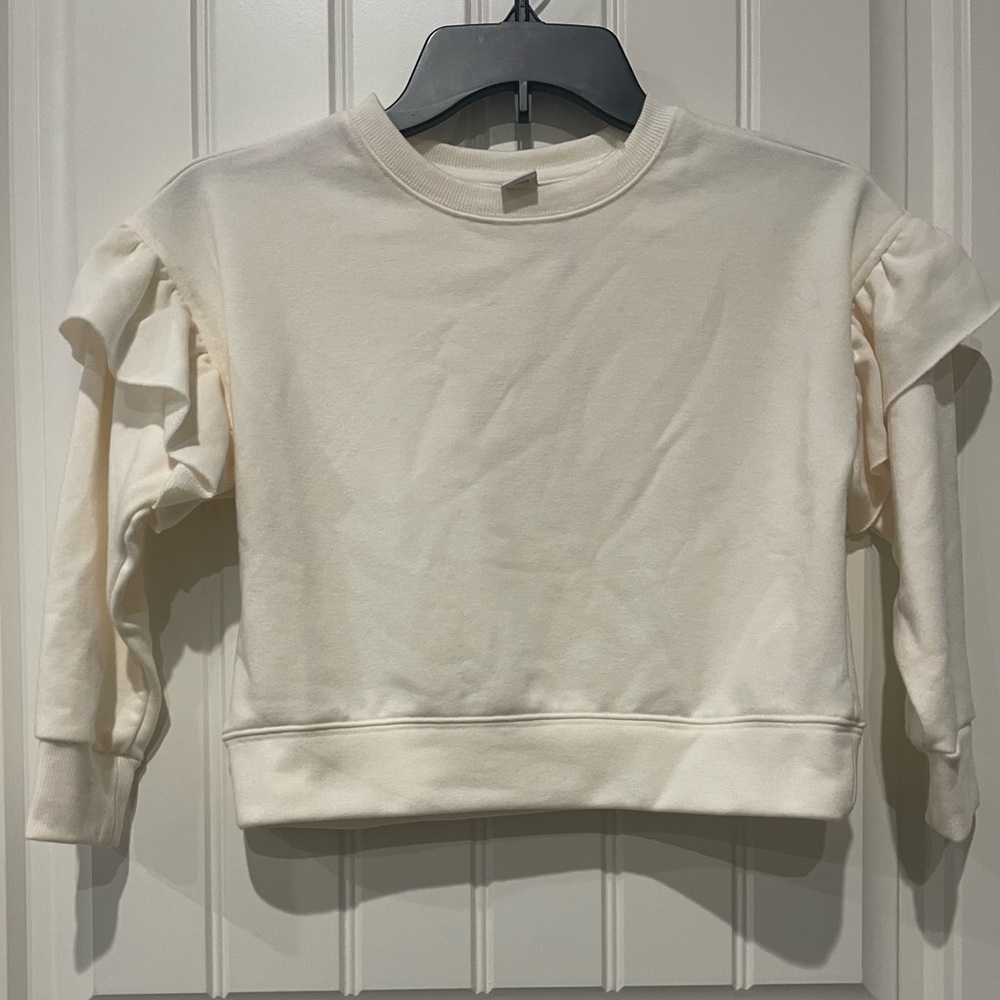 ✨✨Old Navy Girls White Top Sweatshirt ✨✨